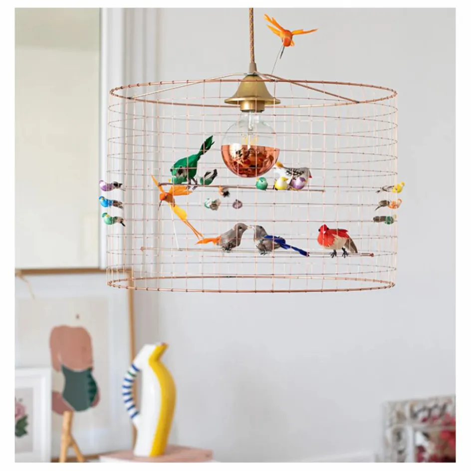 Mathieu Challières Suspension petite volière|Enfant Luminaires|Lampes, Veilleuses Enfant