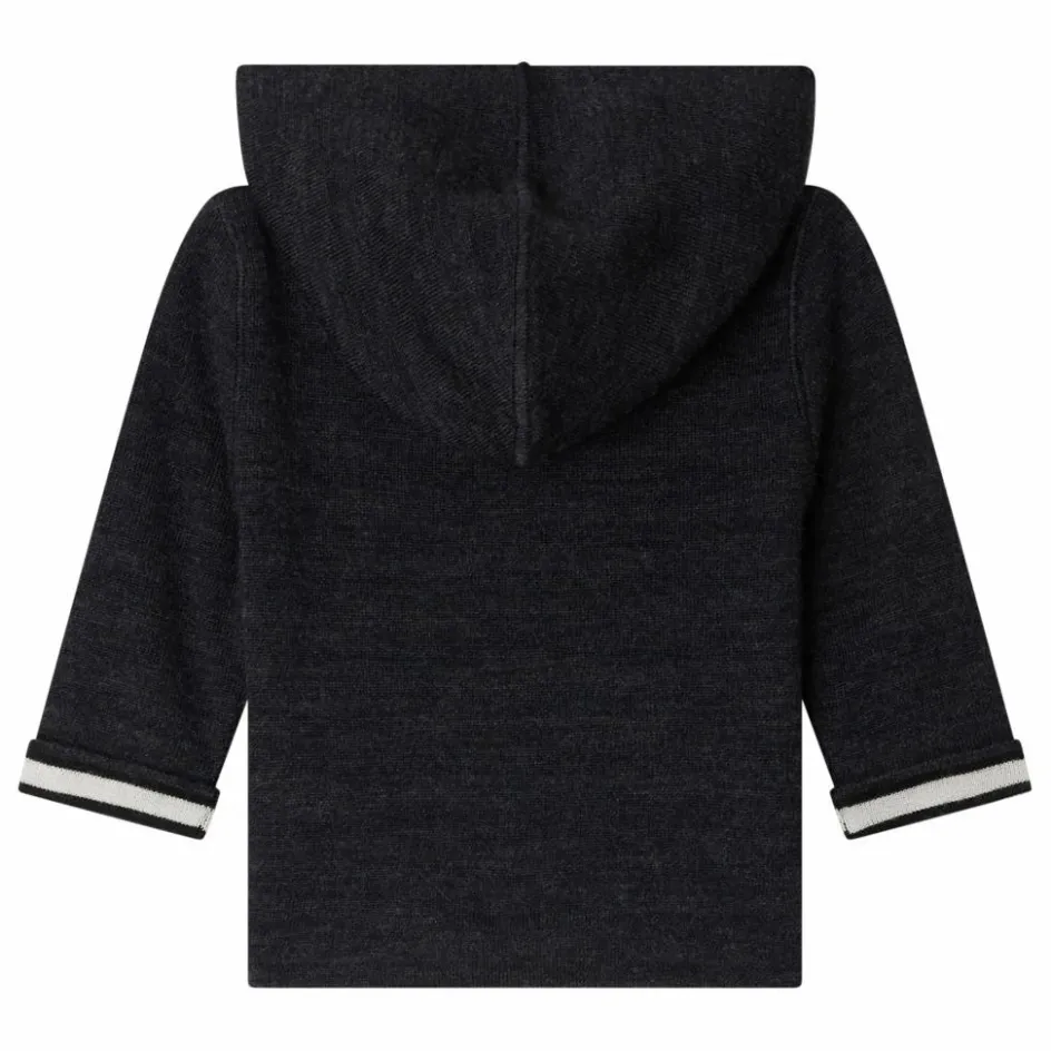 Online Bonpoint Sweat à Capuche Alexandros Laine | Gris