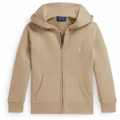 Discount Ralph Lauren Sweat à Capuche Zippé Logo | Beige