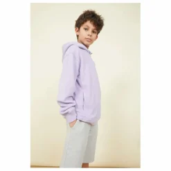 SMALLABLE BASICS Sweat A Capuche Garçon Coton Bio | Lilas|Enfant Sweats