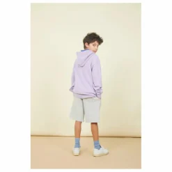 SMALLABLE BASICS Sweat A Capuche Garçon Coton Bio | Lilas|Enfant Sweats