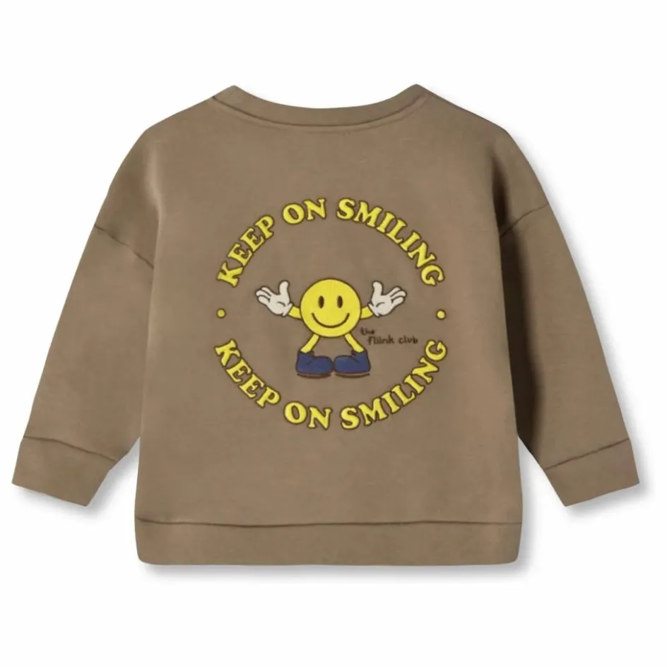 Enfant Fliink Sweats|Sweats*Sweat Alvin Smiley Coton Bio |