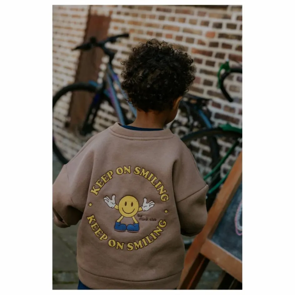 Enfant Fliink Sweats|Sweats*Sweat Alvin Smiley Coton Bio |