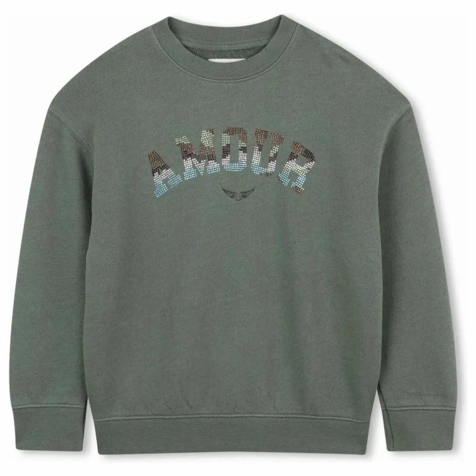 New Zadig & Voltaire Sweat Amour | Vert