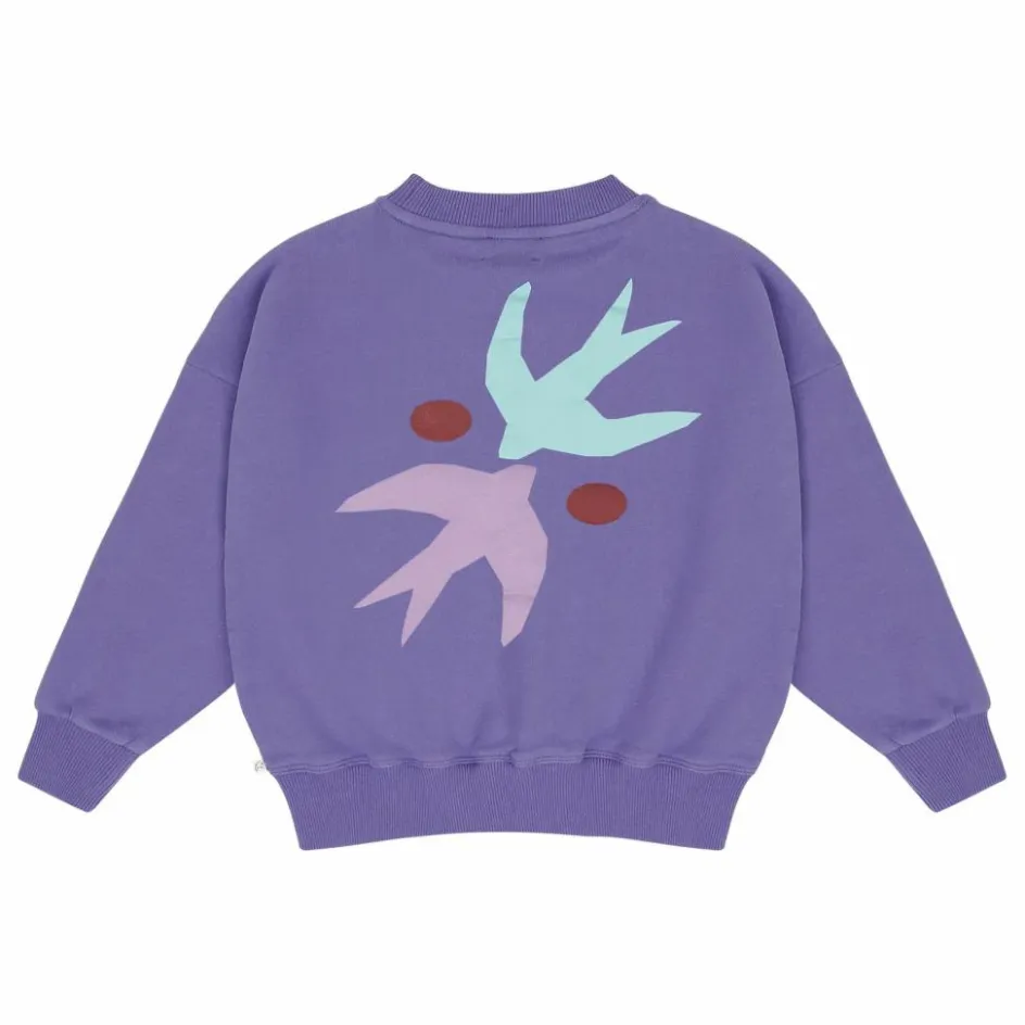 Enfant Jenest Sweats|Sweats*Sweat Art Bird Coton Bio |
