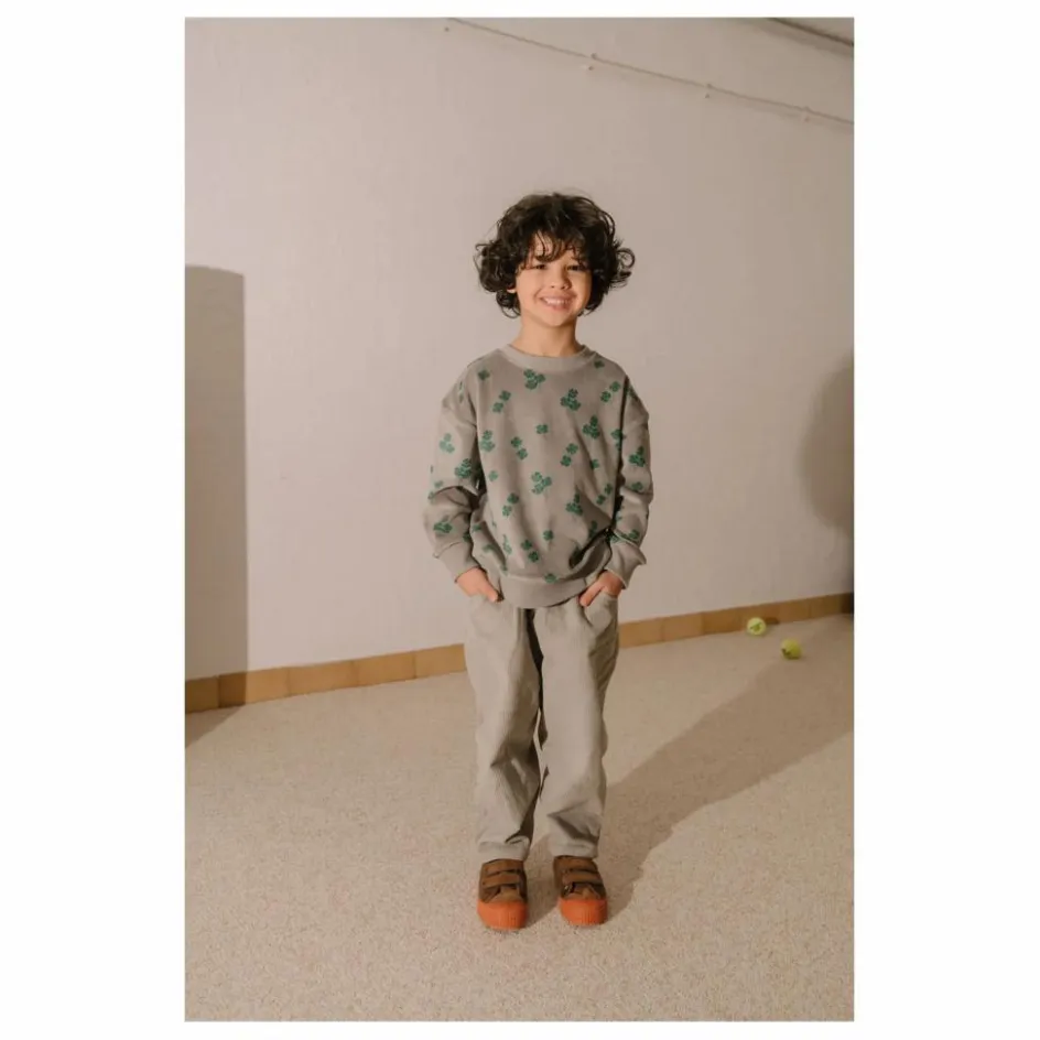 Hot Sweat Bart Trèfles Velours Coton Bio | Enfant Sweats|Sweats
