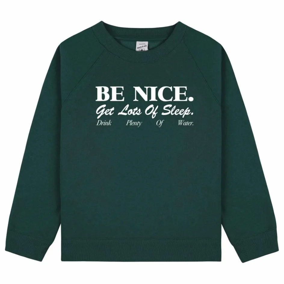 Sporty & Rich Sweat Be Nice ||Enfant Sweats|Sweats