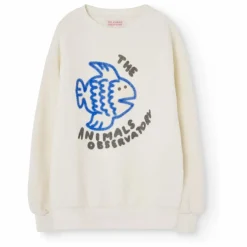 Best The Animals Observatory Sweat Bear | Ecru