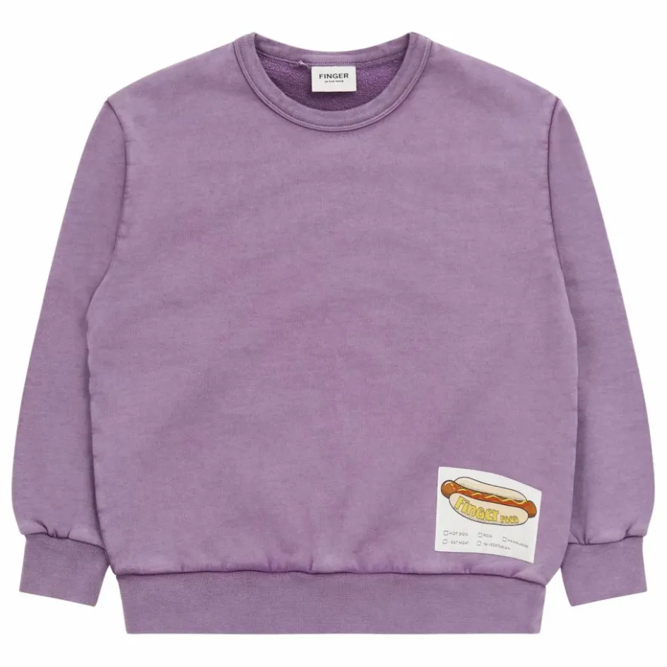 Sale Finger in the nose Sweat Blow Coton Bio | Mauve