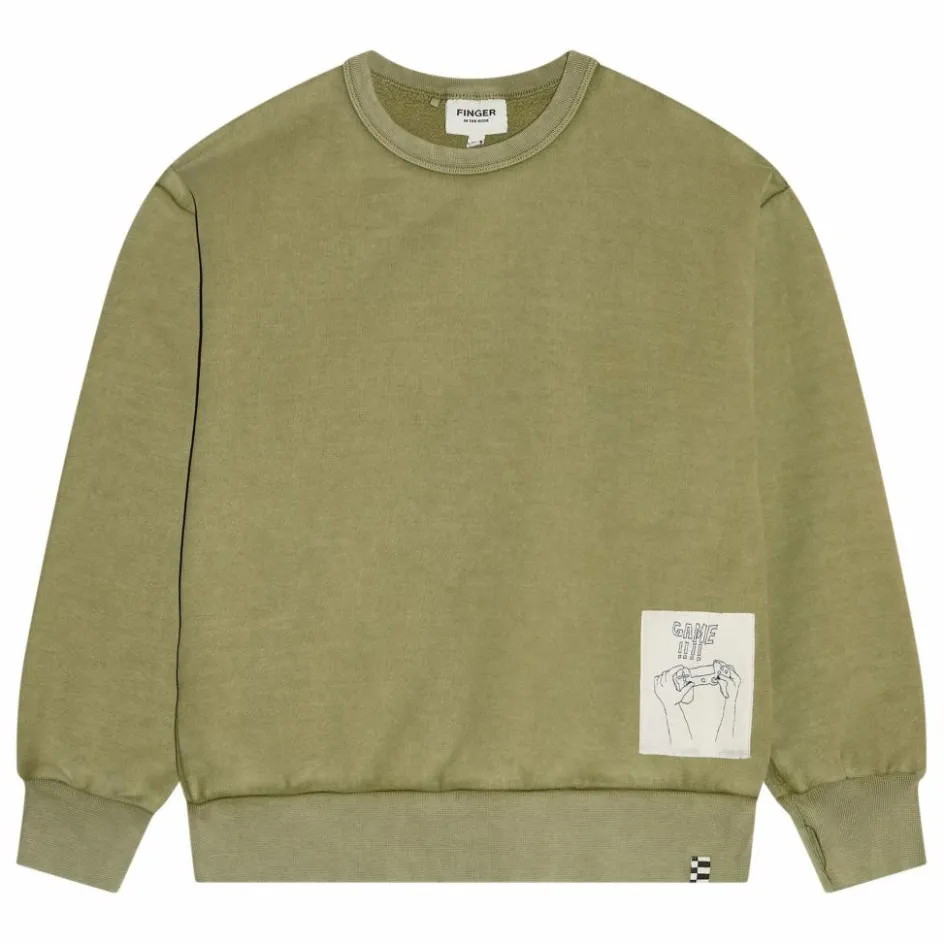Enfant Finger in the nose Sweats|Sweats*Sweat Blow Coton Bio |