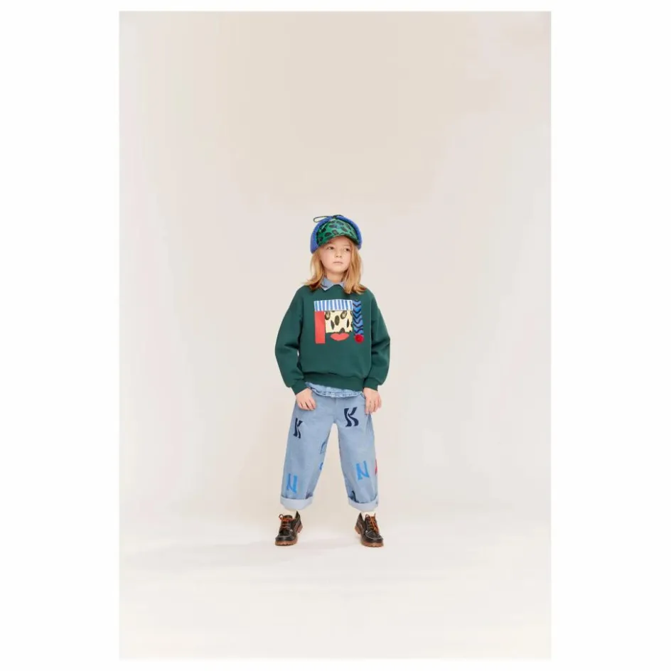 New Wynken Sweat Bravo Coton Bio | Vert foncé