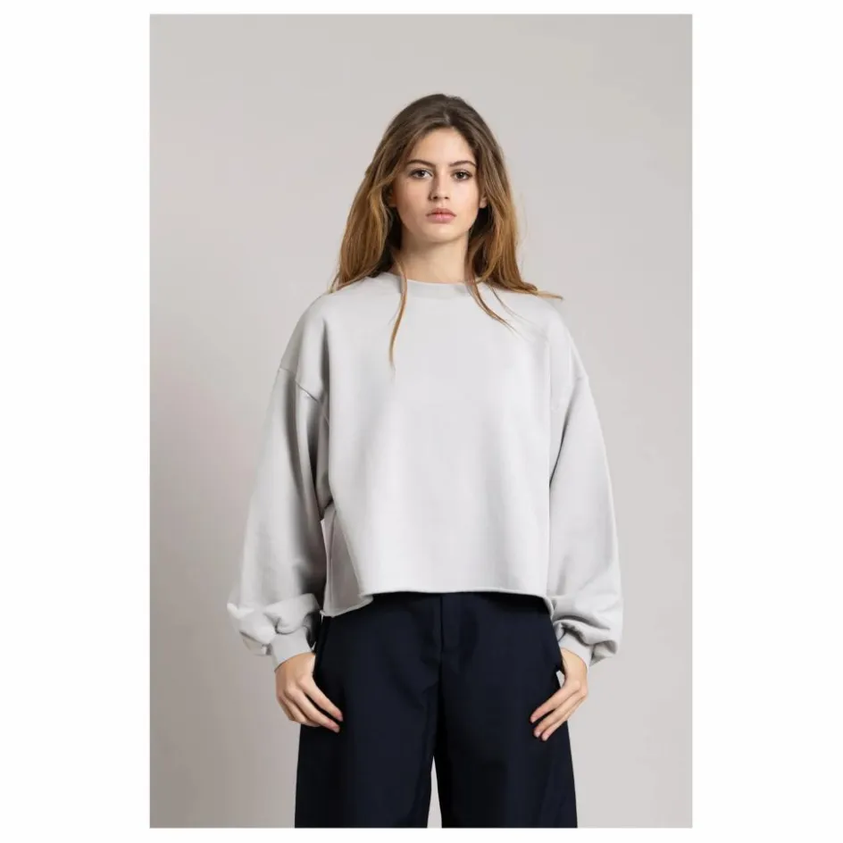 Best Smallable Woman Sweat Bria Coton Bio | Gris perle