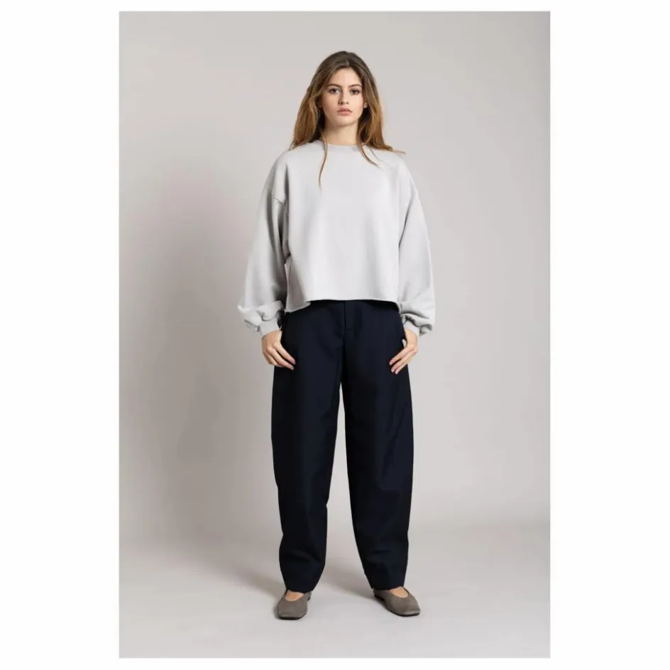 Best Smallable Woman Sweat Bria Coton Bio | Gris perle