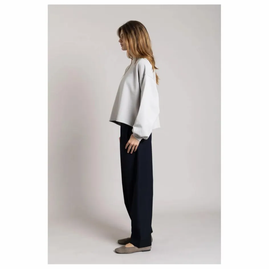 Best Smallable Woman Sweat Bria Coton Bio | Gris perle