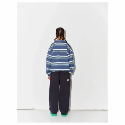 Enfant Main Story Sweats|Sweats*Sweat Bubble Rayé Coton Bio |