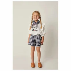 Tocoto Vintage Sweat Cerise Volants ||Enfant Sweats|Sweats