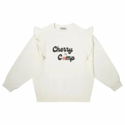 Tocoto Vintage Sweat Cerise Volants ||Enfant Sweats|Sweats