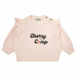Tocoto Vintage Sweat Cerise Volants ||Enfant Sweats|Sweats