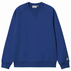 Hot Carhartt WIP Sweat Chase | Bleu électrique