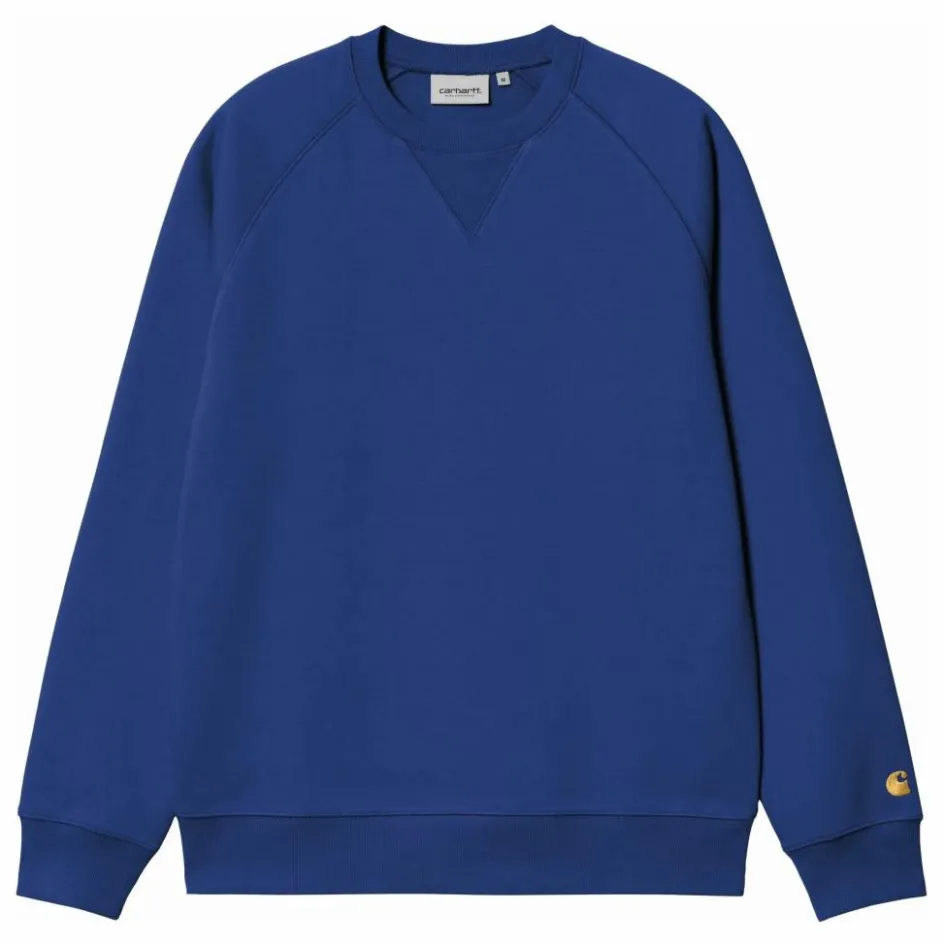 Hot Carhartt WIP Sweat Chase | Bleu électrique