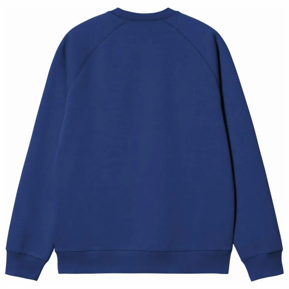 Hot Carhartt WIP Sweat Chase | Bleu électrique