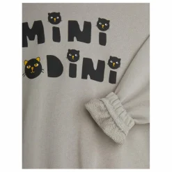 Discount Mini Rodini Sweat Chat Coton Bio | Gris