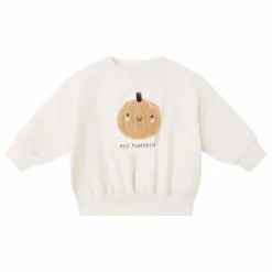 Quincy Mae Sweat Citrouille Coton Bio ||Enfant Sweats|Sweats