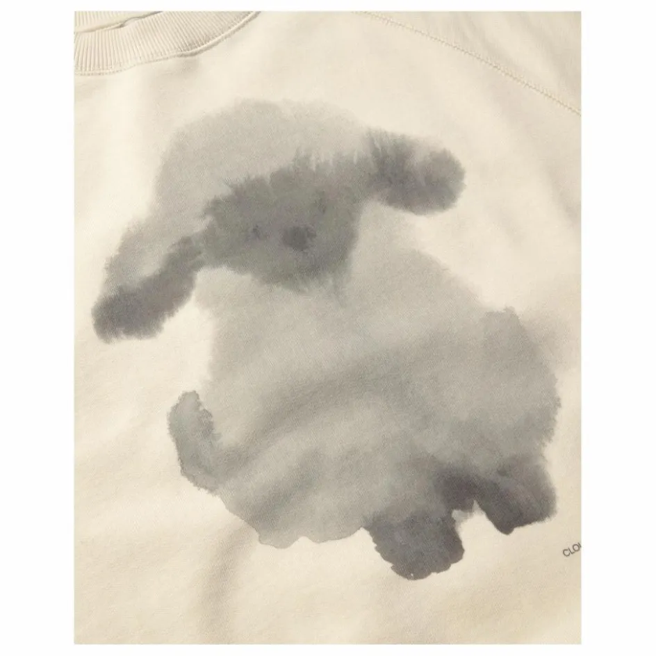 Online Thinking Mu Sweat Cloud Sheep Bonnie Coton Bio | Blanc