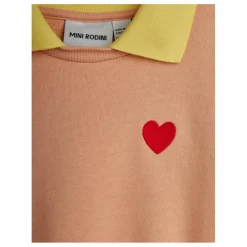 Enfant Mini Rodini Sweats|Sweats*Sweat Col Cœur Coton Bio |