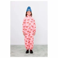 Sale Tinycottons Sweat Col Montant Nœuds Coton Bio | Rose