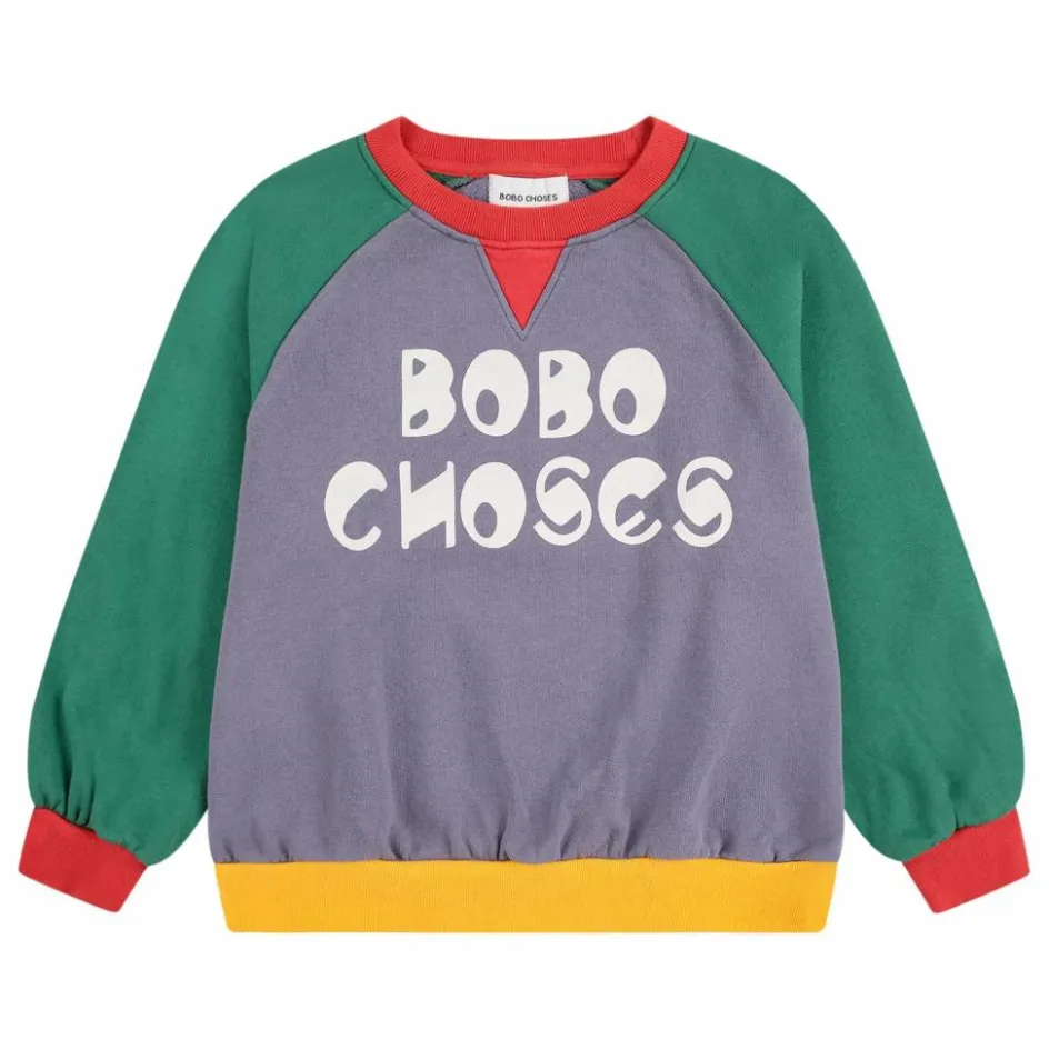 Hot Sweat Colorblock Coton Bio | Enfant Sweats|Sweats