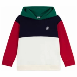 Petit Bateau Sweat Colorblock Logo ||Enfant Sweats