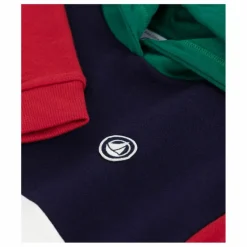 Petit Bateau Sweat Colorblock Logo ||Enfant Sweats