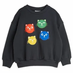 Mini Rodini Sweat Cool Cats Coton Bio ||Enfant Sweats|Sweats