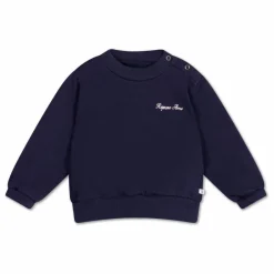New Repose AMS Sweat Cozydrop Coton Bio Bébé | Bleu marine