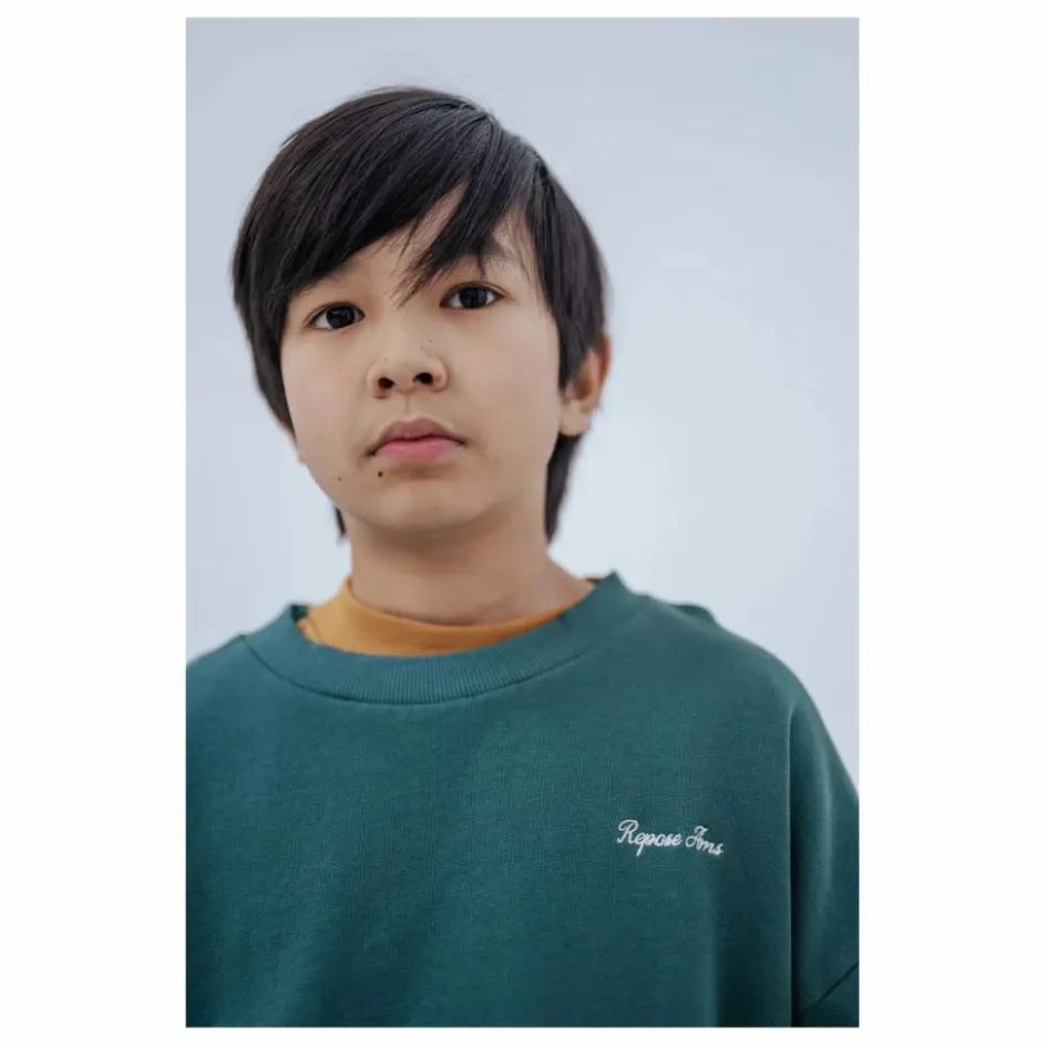Sweat Cozydrop Logo Coton Bio | Enfant Sweats|Sweats