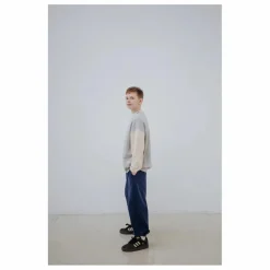 Clearance Sweat Cozydrop Tricolore Coton Bio | Enfant Sweats|Sweats
