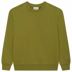 Online SMALLABLE BASICS Sweat Crewneck Homme Molleton Bio | Vert kaki