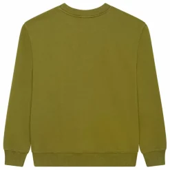 Online SMALLABLE BASICS Sweat Crewneck Homme Molleton Bio | Vert kaki