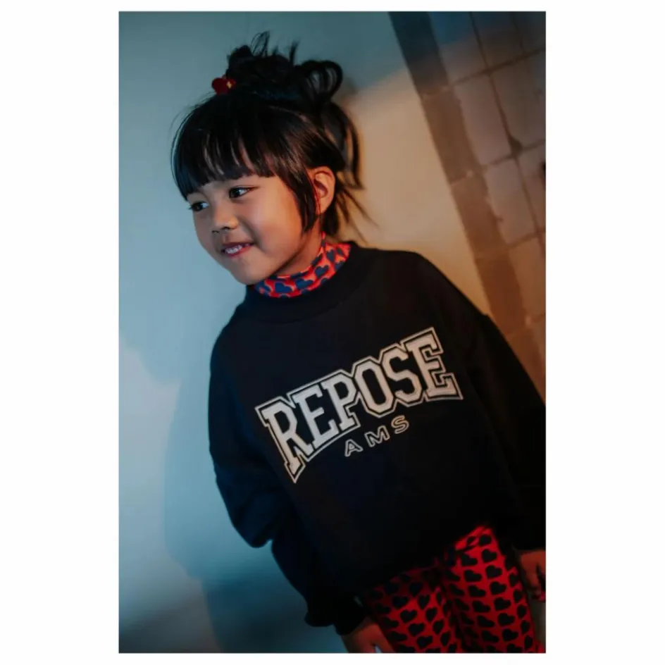 Sweat Crop Top Logo Coton Bio | Enfant Sweats|Sweats