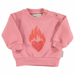 Enfant Piupiuchick Sweats|Sweats*Sweat Cœur Coton Bio |