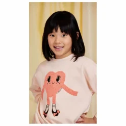 Mini Rodini Sweat Cœur Coton Bio ||Enfant Sweats|Sweats