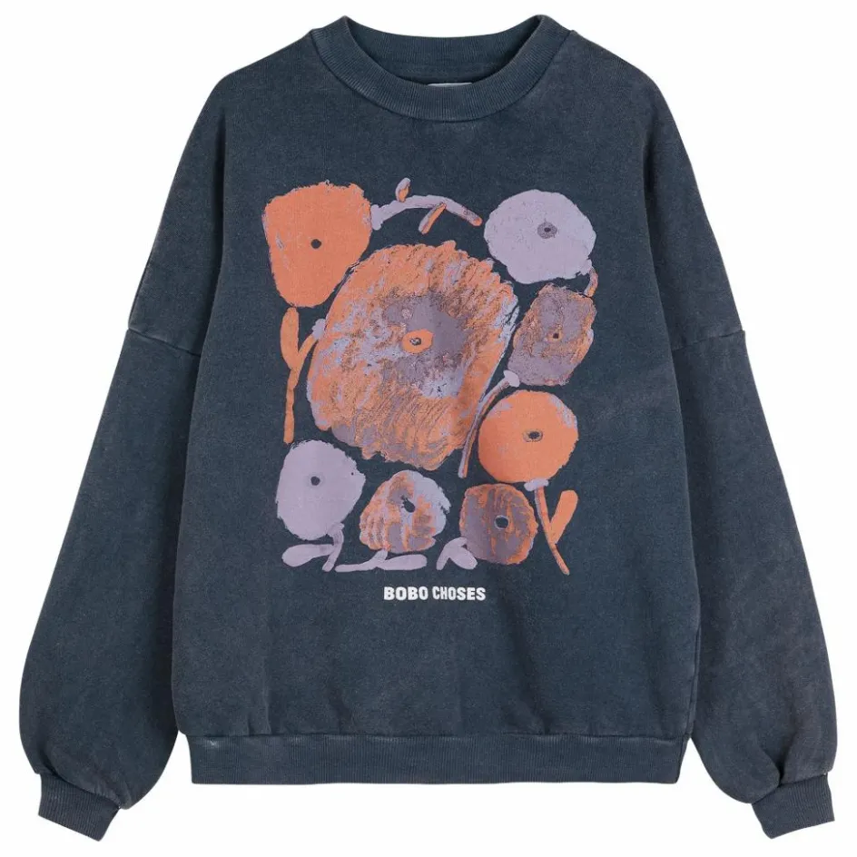 Bobo Choses Sweat Dahlia Coton Bio et Recyclé - Collection Femme ||Femme Sweats