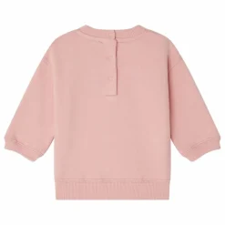 New Bonpoint Sweat Dahlia Molleton Coton Bio | Rose bonbon