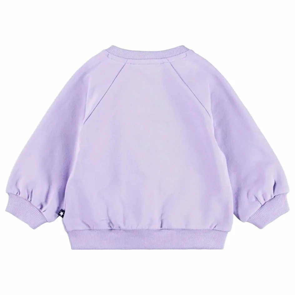 Clearance Molo Sweat Daphne Coton Bio | Lilas tLilas