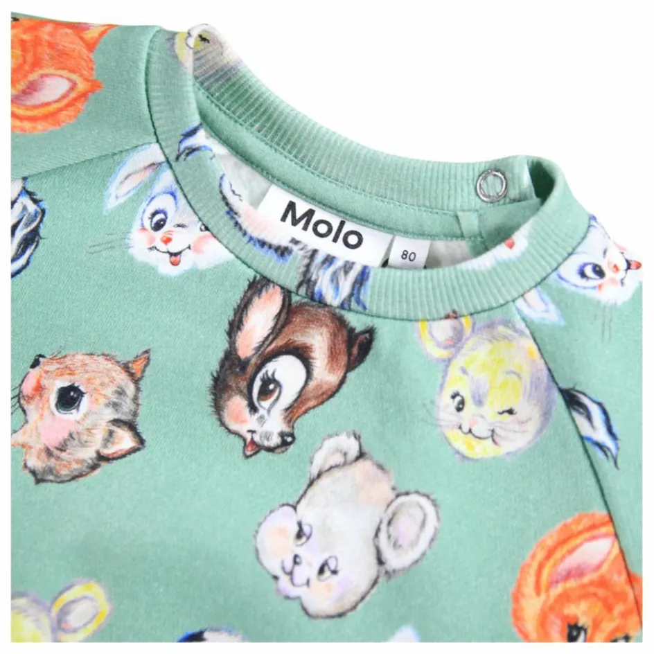 Molo Sweats|Sweats*Sweat Disc Animaux Coton Bio |