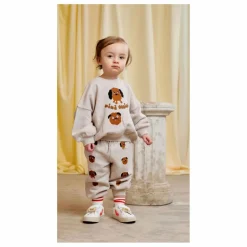 Hot Mini Rodini Sweat Doggies Coton Bio | Gris chiné