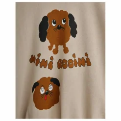 Hot Mini Rodini Sweat Doggies Coton Bio | Gris chiné