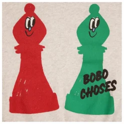Enfant Bobo Choses Sweats|Sweats*Sweat Echecs Coton Bio |