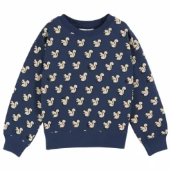 Enfant Emile et Ida Sweats*Sweat Ecureuils Coton Bio |